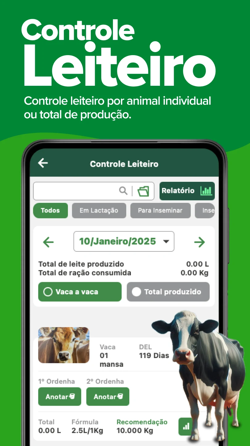 Ordenha Fácil screenshot